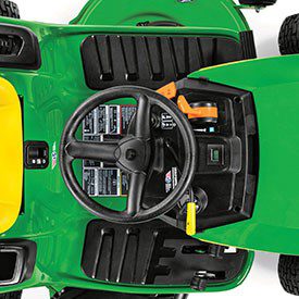 JOHN DEERE S110 RIDE ON MOWER - Image 8