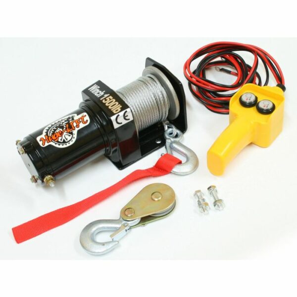 ELECTRIC RECOVERY ATV WINCH 680kg