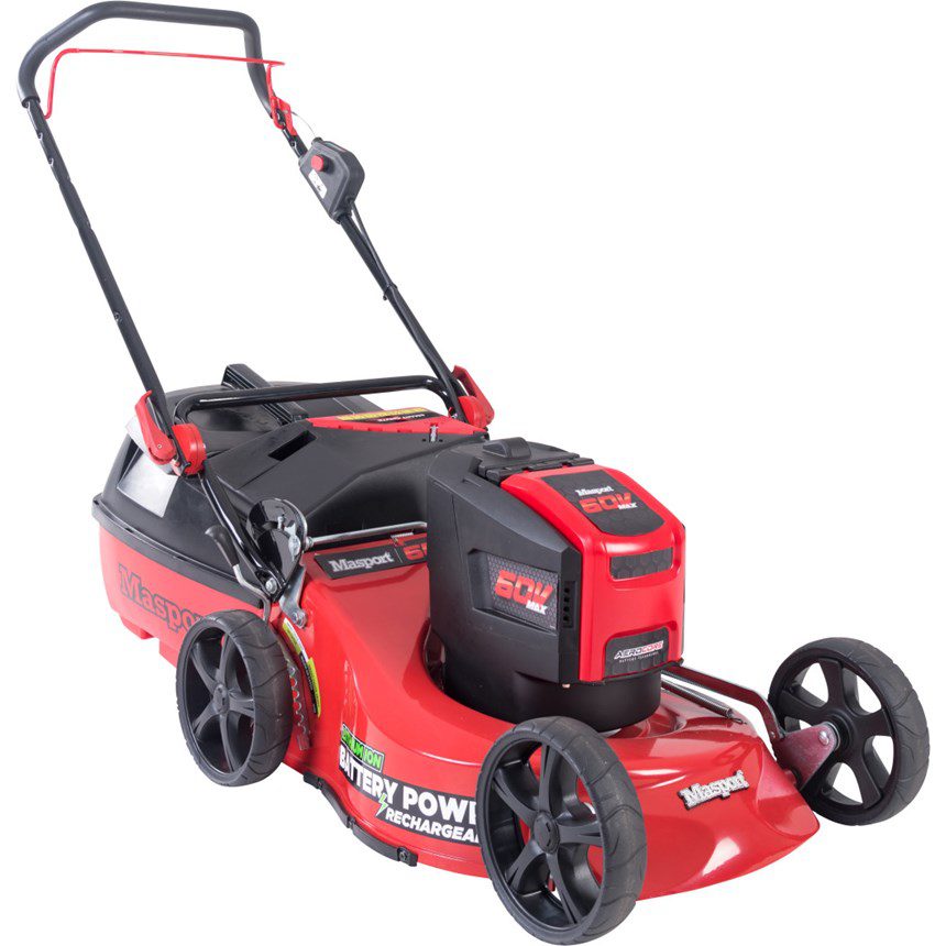 MASPORT LAWNMOWER 60V AL 18" 3N1