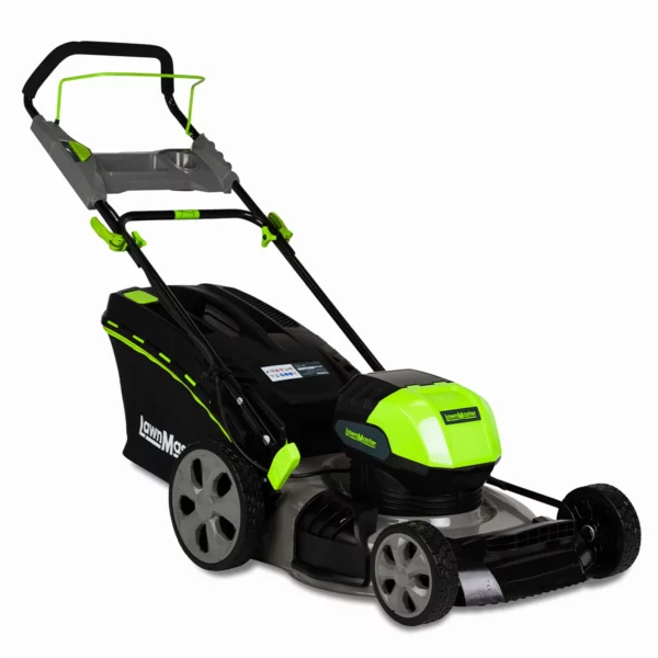 LAWNMASTER LAWNMOWER 40V LITHIUM 18" & BRUSH CUTTER 4N1 KIT - Image 2