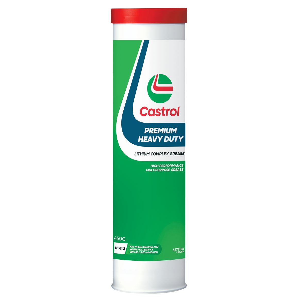 Castrol Premium Heavy Duty Grease Cartridge 450g